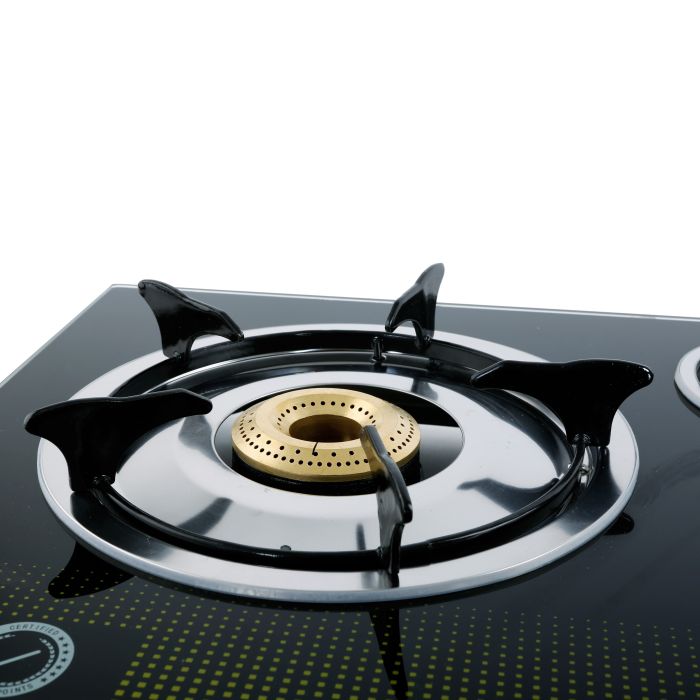 Glass Triple Burner Gas Cooker