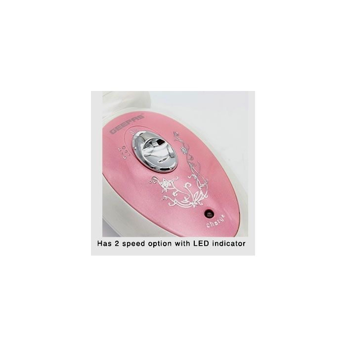 Geepas GLS8679 2 in 1 Rechargeable Ladies Epilator Set