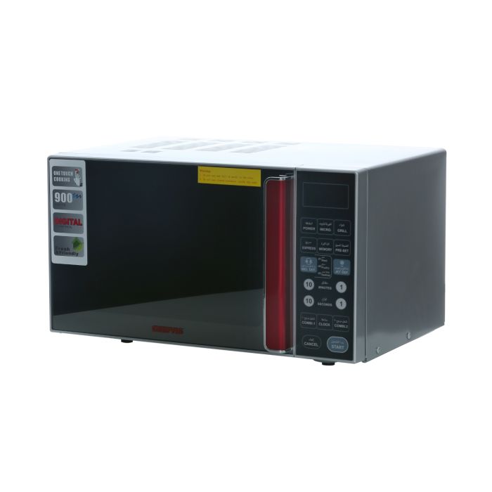 Geepas Digital Microwave Oven GMO1876 | 27L Capacity| 1400W Powerful Performance| Touch Control Panel| Multi-Cooking Functions| Defrost & Reheat Options| 1 Year Warranty