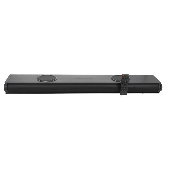 Geepas Portable Sound Bar System, & 3D DSP, GMS11152 | USB/ AUX/ Bluetooth/ HDMI | 2.2CH Portable Sound Bar System, Connect to TV, Mobile, Laptop & More