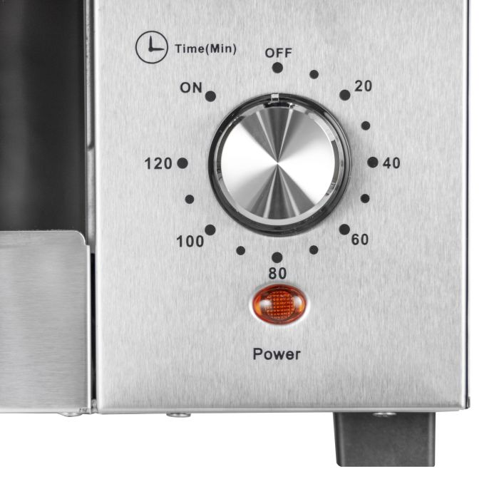 Geepas 120L Multi-Function Oven GO34057 | 2800W Power | Rotisserie & Convection Function| 120 Minutes Timer| 7 Heating Stages| Stainless Steel Design| 2 Years Warranty