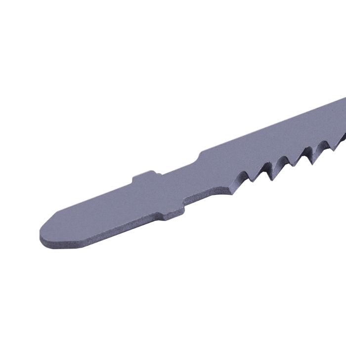 Geepas 5Pcs Jigsaw Blades - 75mm wide & 100mm length, Cutting Capacity Up to 50mm | Compatible with All Brands Jigsaw