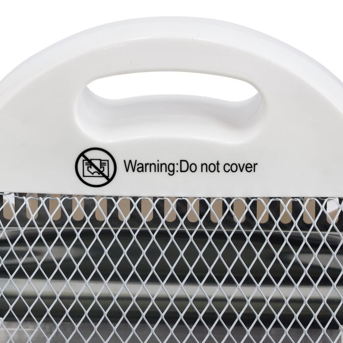 Quartz Heater, Adjustable Thermostat, GQH28521 -  Instant Heating, Automatic Tip-Over Protection, 400W/800W Heating Power