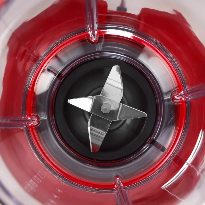 Geepas 2-in-1 Blender- GSB44107/ 650 W, 2 Speed Setting & Pulse/ Transparent and Unbreakable Jars with Stainless Steel Blade, Grinder Attachment/ 2 Years Warranty