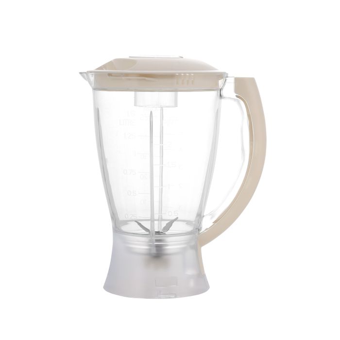 Geepas GSB5484 2-in-1 Blender | 400W| Overheat Protection | 1.5L Capacity Jar & Coffee Grinder| Stainless Steel Blades| 4-Speed Control |Pulse Function| 2 Years Warranty