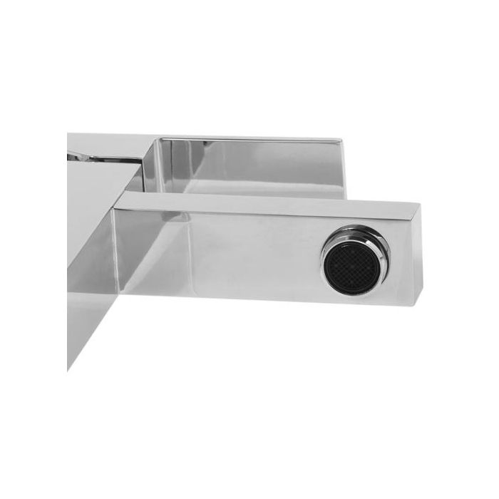 Single Lever Wash Basin Mixer, Designer Bath Taps Made of Strong and Durable Solid Brass and High-Quality Ceramic Cartridge, 25 MM