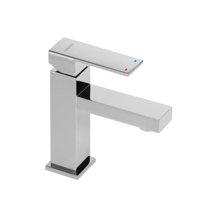 Single Lever Wash Basin Mixer, Designer Bath Taps Made of Strong and Durable Solid Brass and High-Quality Ceramic Cartridge, 25 MM
