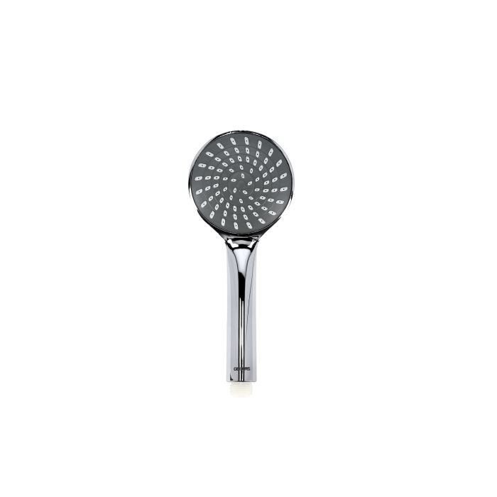 Geepas GSW61086 Single Function Hand Shower - Portable Contemporary Design, Rainfall-Circular and Power Massage Functions for Soothing Shower Experience | 1 Year