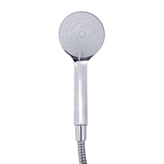 Single Lever Bath-Shower Mixer, Chrome Finish Tap, GSW61089 | Solid Brass Construction | Stainless Steel Bathroom, Shower, Tub Faucet Wall-Mounted