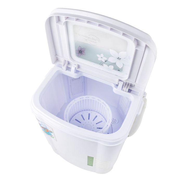 Washing Machine, 2-in-1 Function, 3.5 Kg, GSWM18040 - Tempered Glass Cover, Wash with Separate Spin, High Spin Speed, 2 Years Warranty