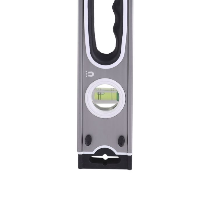 Geepas Spirit Level - Small, Unbreakable Heavy Duty Magnetic Pro Torpedo Level with 3 Level Bubbles - Shock Resistant - Pocket Size, Hanging Hole - Scaffold Level for Builders & Construction Site