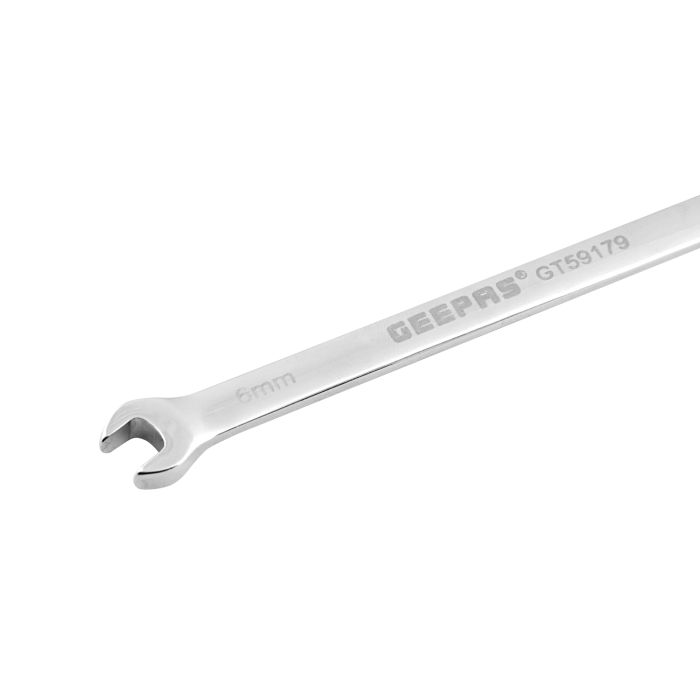 Geepas Open End Spanner 6*7mm - 1PCS Double End Open End Spanner Brake Pipe Spanner Metric for Home and Auto Repairing | Ideal for Mechanic, Plumbers, Carpenter, DIYers and More