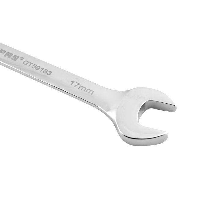 Geepas Open End Spanner 16*17mm - 1PCS Double End Open End Spanner Brake Pipe Spanner Metric for Home and Auto Repairing | Ideal for Mechanic, Plumbers, Carpenter, DIYers and More