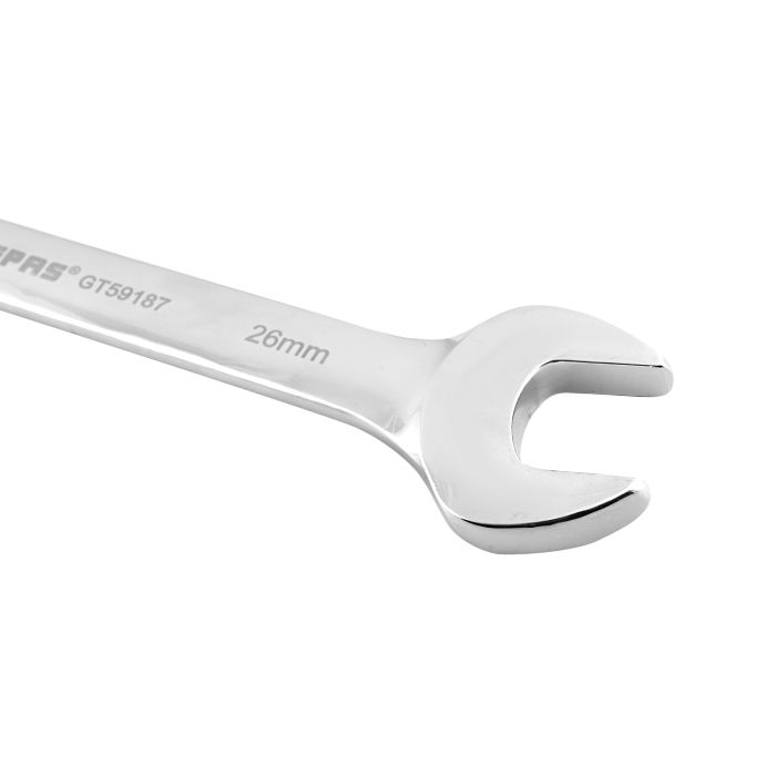 Geepas Open End Spanner 24*26mm - 1PCS Double End Open End Spanner Brake Pipe Spanner Metric for Home and Auto Repairing | Ideal for Mechanic, Plumbers, Carpenter, DIYers and More