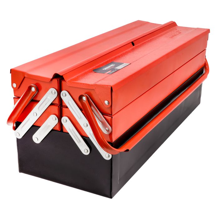 Tool Box, 21" With 5 Trays, GT59253 - High Grade Material Tool Kit Box For Tools, Tool Kit Box For Home, Company, Workshop And Garage, Tool Box Without Tools-5 Layer