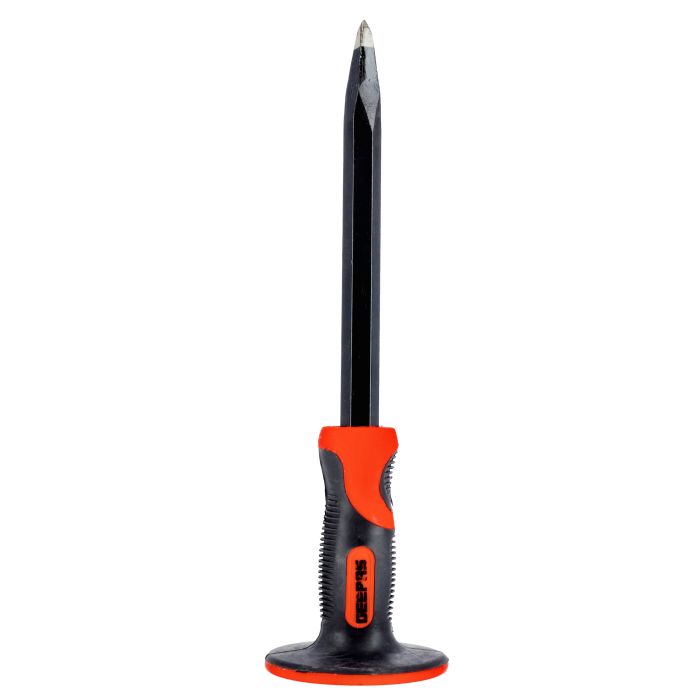 Pointed Chisel with Grip-12"