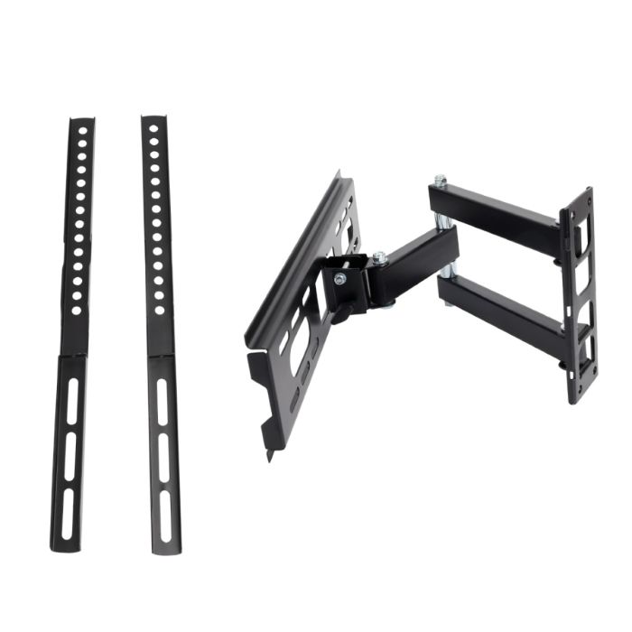 TV Wall Mount - Perfect Centre Design, TV Wall Mount Bracket with Articulating Arm up to VESA 400x400mm, 35 KG | Ideal for All Led, Lcd & Plasma Ranging Between 22-55 Inches