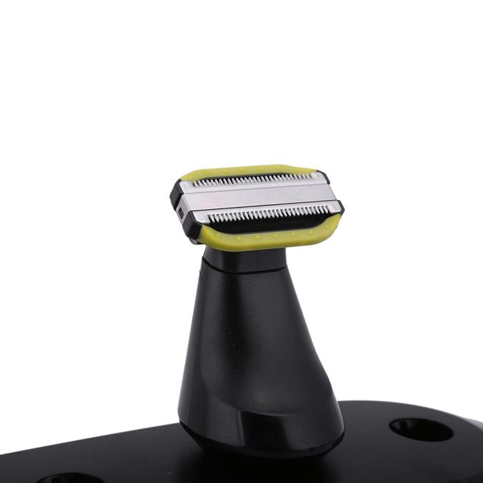 Geepas GTR56025UK 5 In 1 Grooming Cut - Floating Blade, Men Electric Razor Beard Trimmer | Grooming Kit Rotary Cordless Body with Stand, Nose Hair Trimmer | Waterproof | Ideal for Long & Short short Hairs