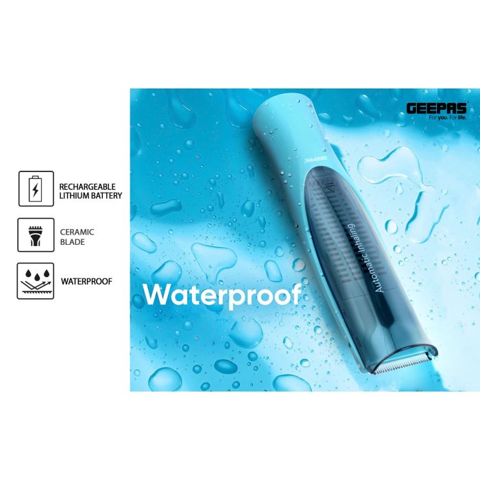 Rechargeable Vacuum Baby Trimmer, 2 Guide Combs, GTR56049 | Electric Hair Clippers for Kids | Ceramic Hair Trimmer for Infants & Toddler | Waterproof Cordless Haircut Kit