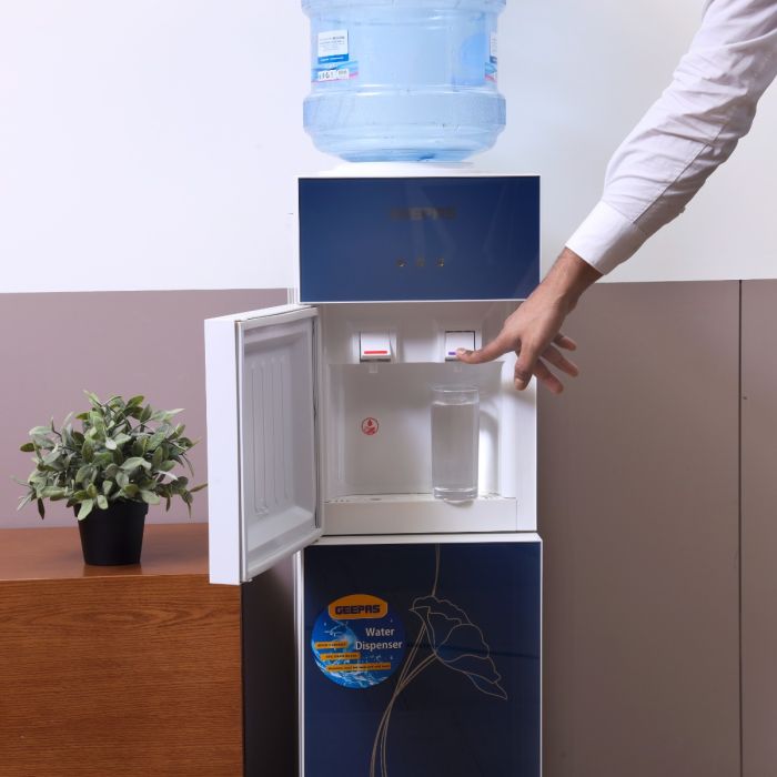 Geepas GWD8343 Hot & Cold Water Dispenser with Child Lock
