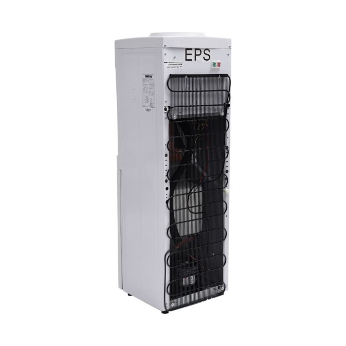 Water Dispenser - Hot & Cold Water Dispenser - Stainless Steel Tank, Compressor Cooling System, Child Lock - 2 Tap - 2 In 1 Water Dispenser - 1L Hot and 2.8L Cold Water Capacity