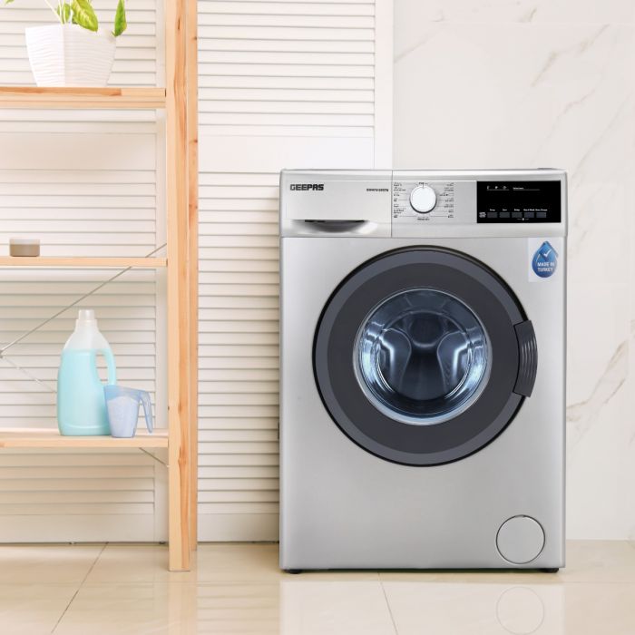 Geepas Fully Automatic Front Load Washing Machine 6 Kg, Turkey