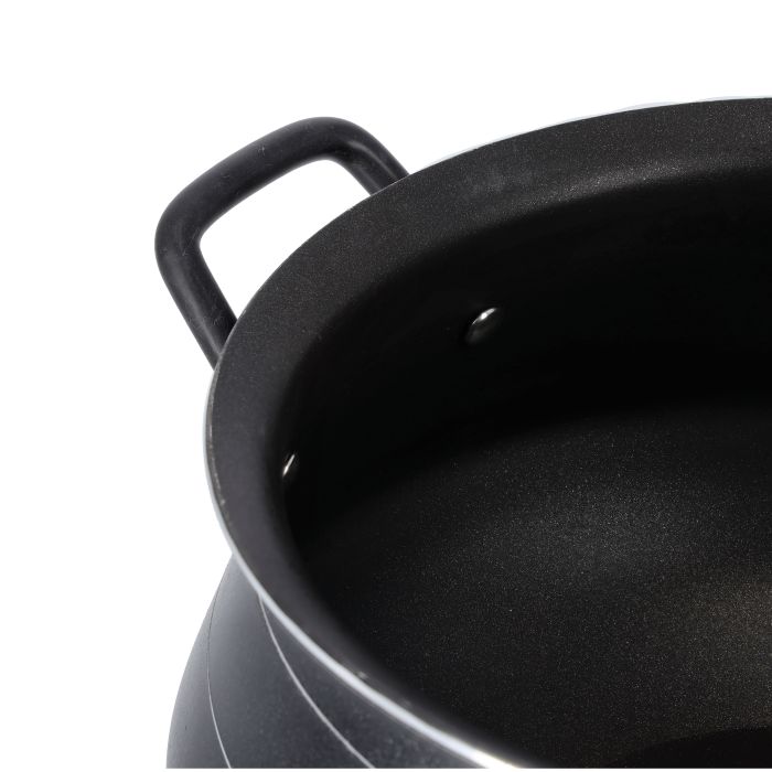 26cm Non-stick Handi Casserole, Stainless Steel Lid, RF10006 | Premium Quality Aluminium| Cool Touch Handles & Knob| Ideal for Veggies, Curry, Sweet, Meat, Seafood