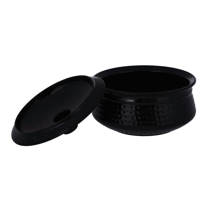 Melamineware Biza Handi with Lid, 6.6" Serving Bowl, RF10054 | Dinnerware with Lid | Ideal to Serve Biryani, Curries, Daal, Pulav, Veggies & More