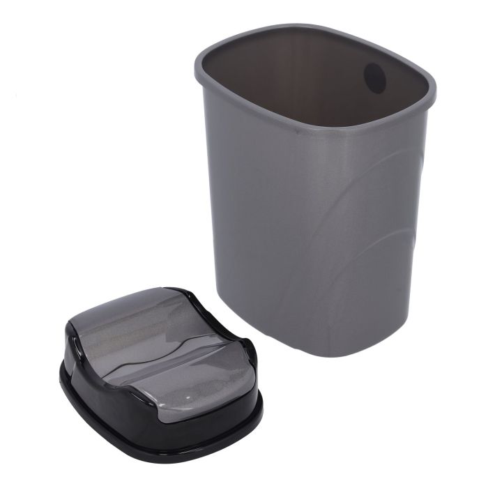 Plastic Dust Bin | Wet/Dry Garbage Bin with Lid | 25L
