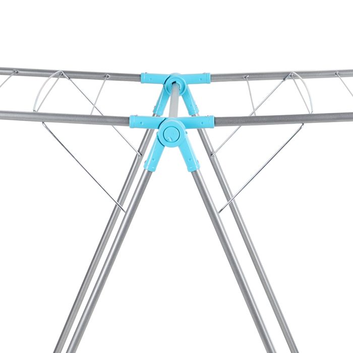 Wonder Cloth Dryer, Durable Metal Wire, RF10119 | Strong Steel Wire 82cm Drying Space, Multi-Position Arms, Sturdy, Sleek, And Heavy Storage | Non Slip Feet | Ideal For Indoors & Outdoors