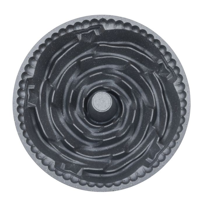 Rose Cake Mould, 24cm RF10197 | Aluminium | Non-Stick Coating | Oven Safe | 3mm Thickness | Reusable Mould For Baking And Much More