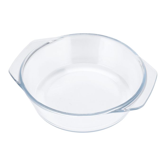 3Pcs Glass Casserole Set, Borosilicate Glass, RF10270 | High Thermal Shock-Resistant Container | Casserole with Lid | Microwave, Electric Oven, Freezer and Dishwasher Safe