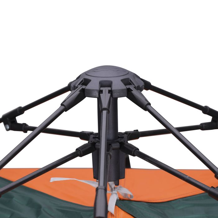 Season Tent 8 Person, RF10301 | Backpacking Tent For 3 Season | Waterproof, Portable, Windproof | Double Layer for Cycling, Hiking, Camping | Lightweight, Practical Storage Space, Multiple Uses