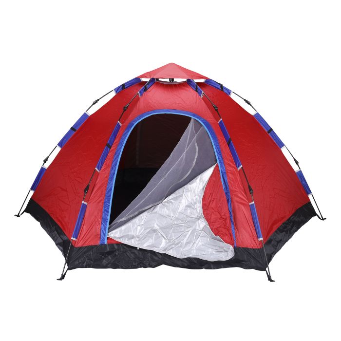 Season Tent 8 Person, RF10304 | Backpacking Tent For 3 Season | Waterproof, Portable, Windproof | Double Layer for Cycling, Hiking, Camping | Lightweight, Practical Storage Space, Multiple Uses