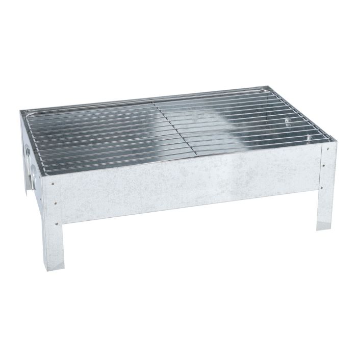 Barbeque Stand with Grill, Durable Iron Construction, RF10365 | Foldable BBQ Charcoal Grill | Tabletop BBQ Grills Kabab Smoker Grill for Outdoor Camping