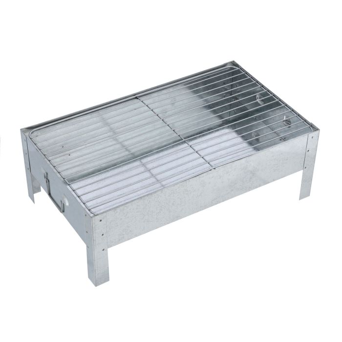 Barbeque Stand with Grill, Durable Iron Construction, RF10365 | Foldable BBQ Charcoal Grill | Tabletop BBQ Grills Kabab Smoker Grill for Outdoor Camping