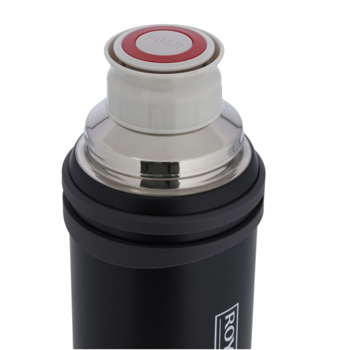 Travel Vacuum Bottle, 1.80L Capacity, RF10457 | Stainless Steel Vacuum Bottle | Double Wall Insulation | Keeps Drink Hot Or Cold For Hours | Stainless Steel Thermos For Cold & Hot Beverages