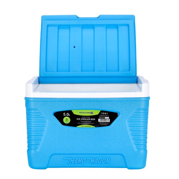 Insulated Ice Cooler Box, 50L Portable Cooler Box, RF10483 | 3 Layer PP-PU-HDPE | Premium Quality Polymer | Thermal Insulation Cooler Box