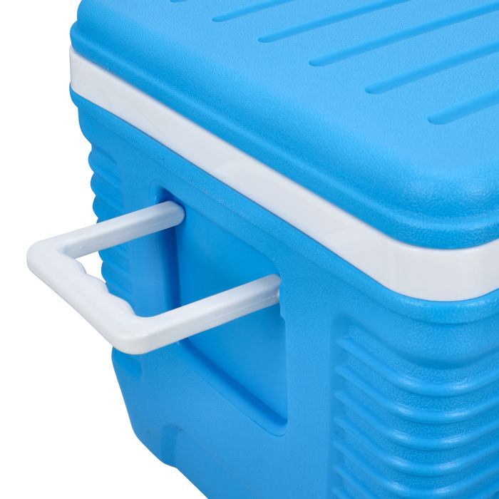 Insulated Ice Cooler Box, 62L Portable Ice Chest, RF10480 | 3 Layer PP-PU-HDPE | Premium Quality Polymer | Thermal Insulation | Camping Cooler Ice Box for BBQs, Outdoor Activities