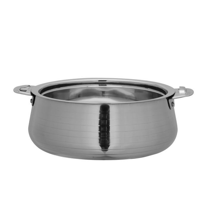 Hilux Double Wall Stainless Steel Hot Pot, 1500ml, RF10532 | Firm Twist Lock | Strong Handles with Heavy-Duty Rivets | Steel Serving Pot, Chapati Storage Box, Roti Serving Pot