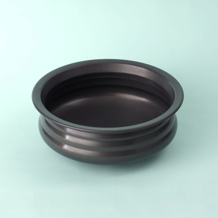 Hard Anodised Uruli, Strong & Durable Design, RF10749 | 2.5L Capacity | Stain-Resistant | Even Heat Distribution| Ideal for Cooking, Serving Food, & Decorating Flowers