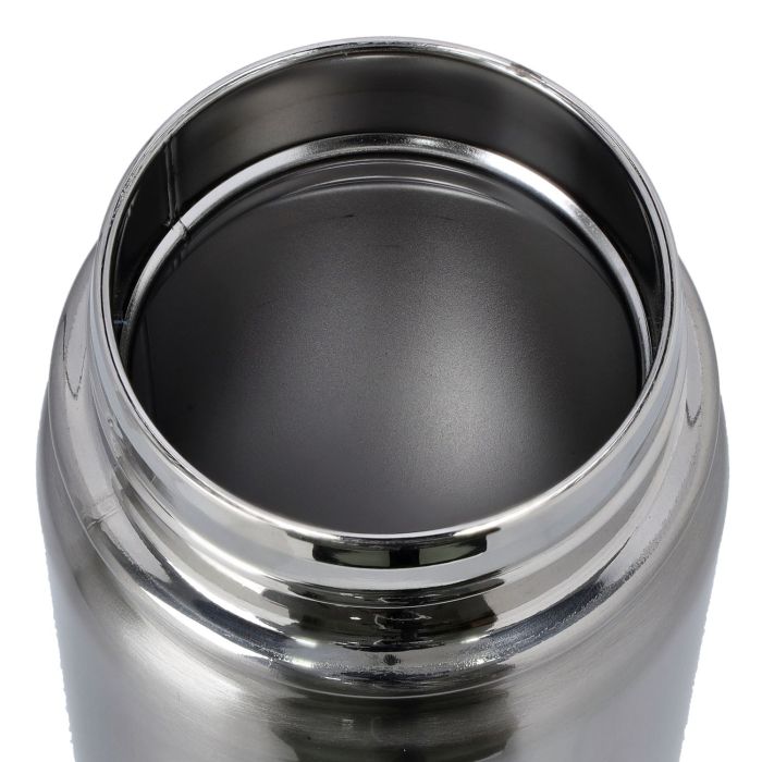 SS Vacuum Sports Bottle, 650ml Water Bottle, RF10983 | Double Wall Vacuum Insulation | Keep Drinks Hot Or Cold For Hours | Silicon Handle | Leak-Proof Lid