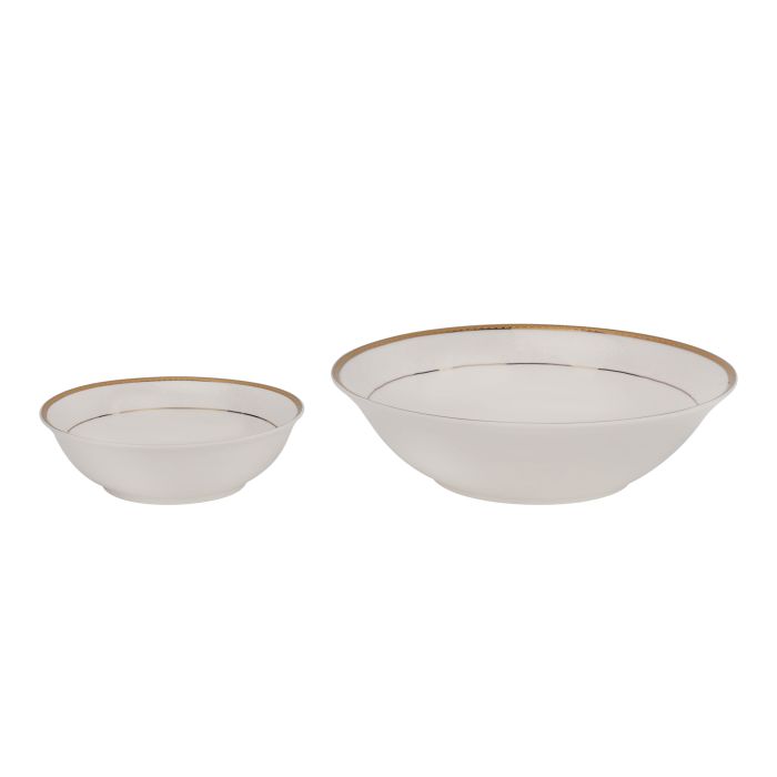 Premium Bone China Dinner Set, 28Pcs Set, RF11050 | Elegant Floral Design | Dishwasher Safe | Freezer Safe | Bone China Chip Resistant Dishes Sets Service for 6