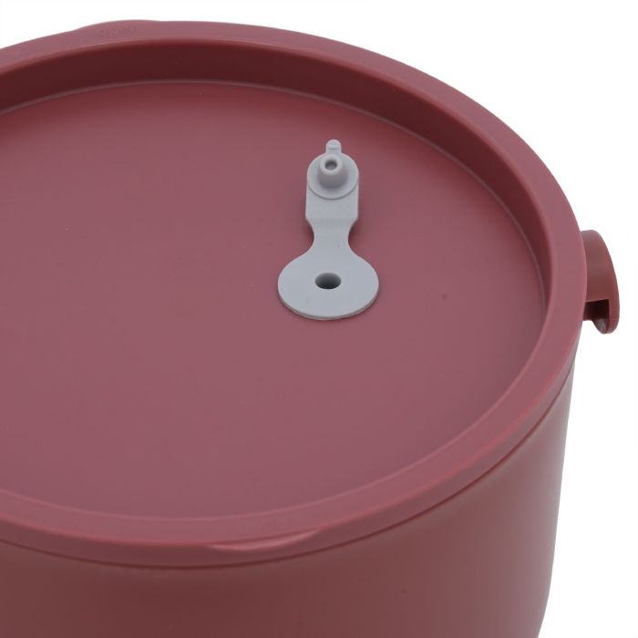 Royalford Single Layer Round Lunch Box, Stainless Steel Inner, RF11104 | 1000ml Food Storage Container with Individual Compartments | Durable Leak-Proof Eco-Friendly