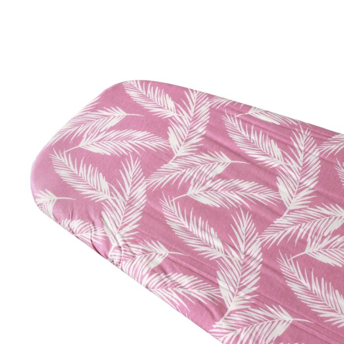 Royalford Ironing Board- RF11914| Ironing Table with Monoblock Metal Base| Ironing Table with Iron Rest and Adjustable Height Mechanism| Heat Resistant 100% Cotton Cover, Non-Slip Legs| 114x33 cm, Perfect for Home, Hotel, Apartments, Hostel, Etc.| Pink an