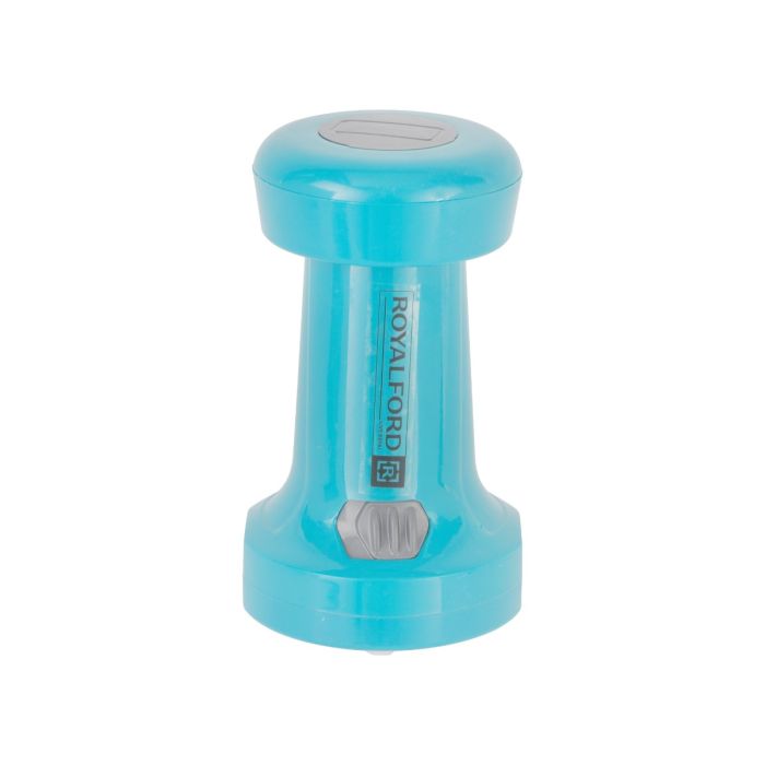 Royalford 900 ML Push Chopper- RF11955| Compact Chopper with 4 Blades| Suitable for Chopping Vegetables and Fruits| Quick Manual Chopper| Stainless Steel Blade Set for Fast and Effective Chopping| Detachable Body Parts for Easy Cleaning| Food Grade and BP