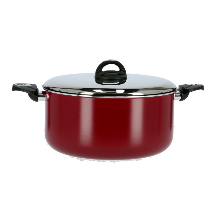 Non-Stick Casserole With Lid, 24 CM