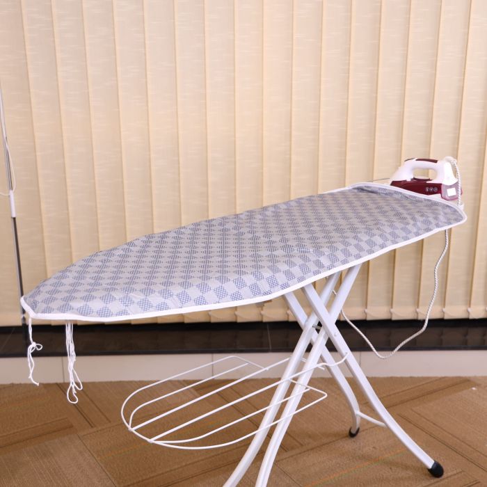 Royalford RF1514-IBC Ironing Board Cover 122 X 39 Cm - Thick Light Weight Scorch & Heat Resistant | Highly Durable Material | Easy-Fit Foldable Covers