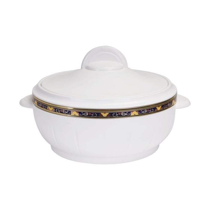 Royalford RF1642 6000 ml Litre Classic Casserole - Thermal Casserole Dish - Double Wall Insulated Serving Dish with Lid - Thermal Food Storage Container - Stainless Steel Inner - Keeps Food Warm or Cool