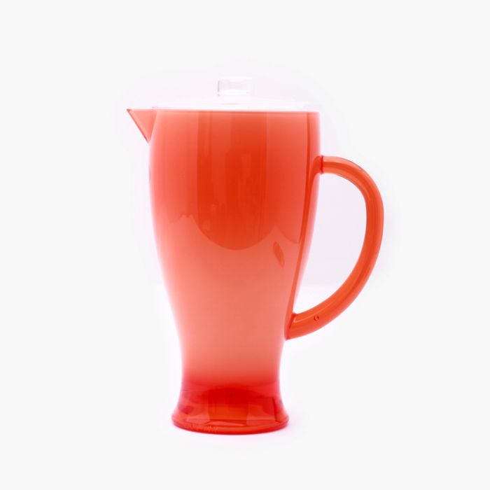 Acrylic Jug, 2L Jug with Leak-Proof Lid & Handle, RF345N | Pour Spout Juice Jug | Water Pitcher for Juice, Cold Tea, Milk | Bottle Pot Container for Restaurants Home